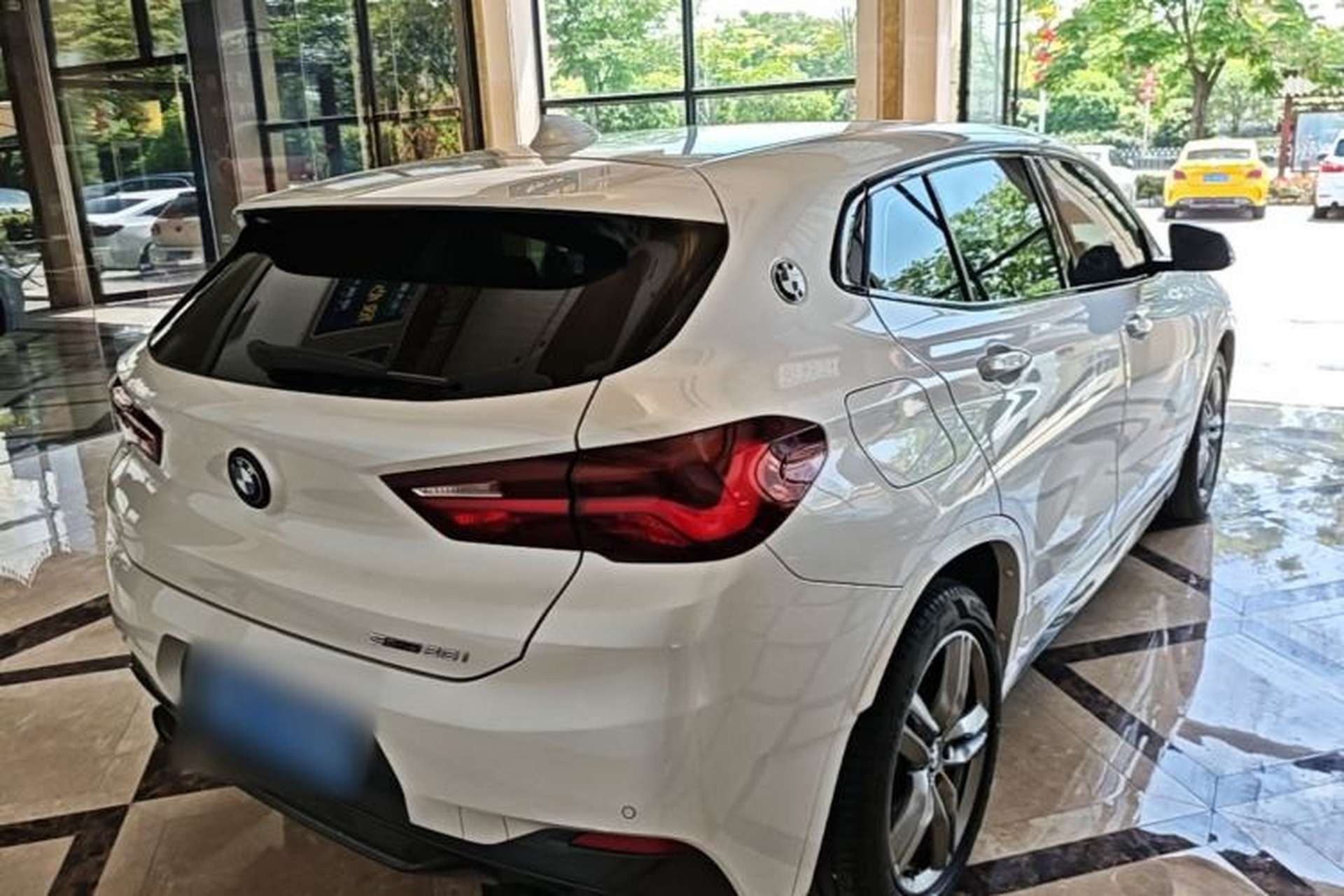 Used BMW X2 2023 sDrive25i M Sport Night Edition Rear Right 45 Deg