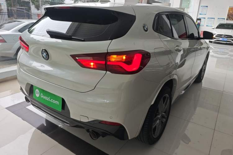 Used BMW X2 2023 sDrive25i M Sport Night Edition Rear Right 45 Deg