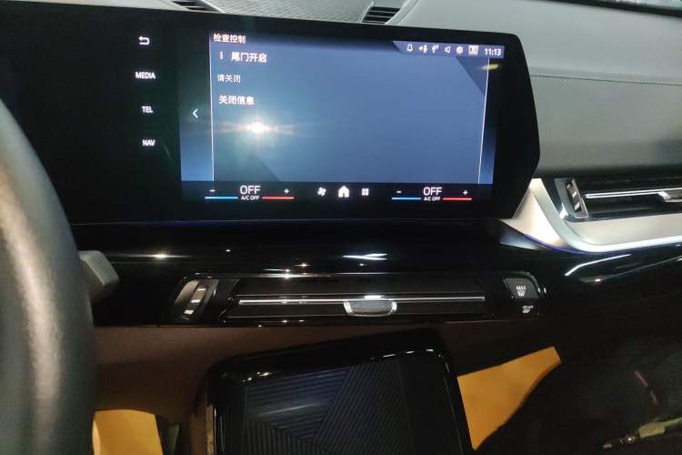 Used BMW X2 2024 sDrive25i M Sport Package Audio And AC Panel