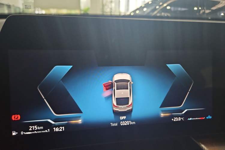 Used BMW X2 2024 sDrive25i M Sport Package Odometer Close Up