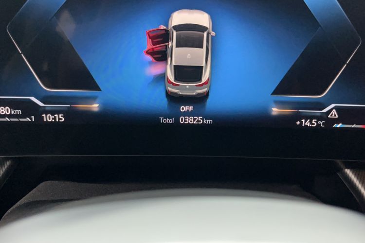Used BMW X2 2024 sDrive25i M Sport Package Odometer Close Up