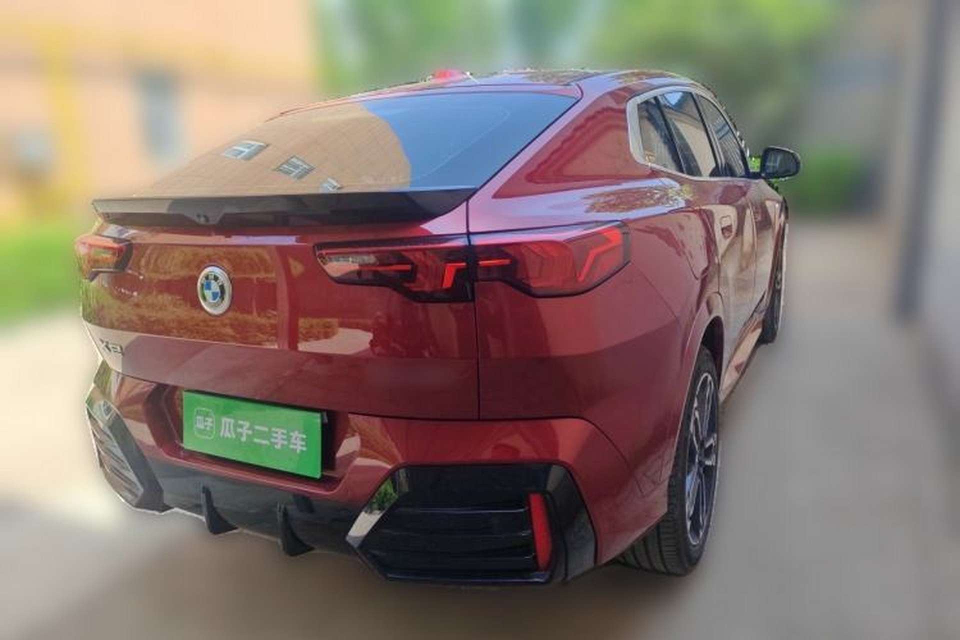 Used BMW X2 2024 sDrive25i M Sport Package Rear Right 45 Deg