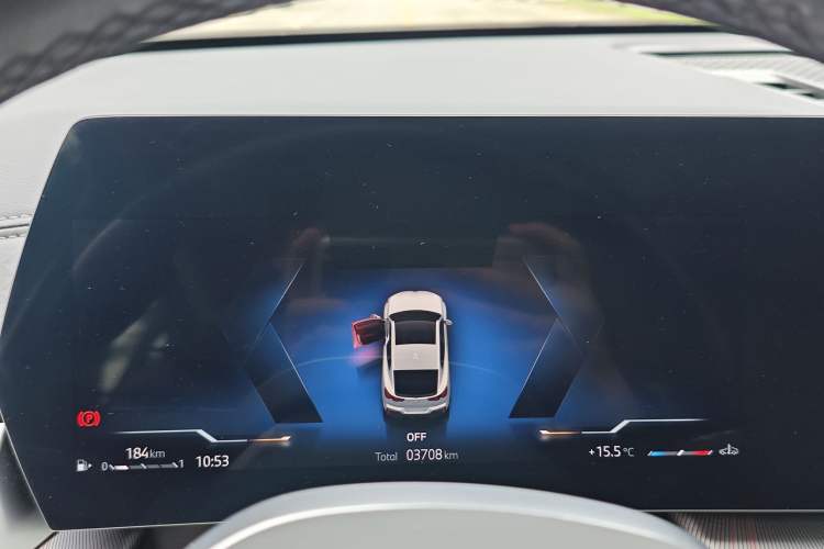 Used BMW X2 2024 sDrive25i M Sport Package Odometer Close Up