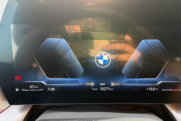 Used BMW X2 2024 sDrive25i M Sport Package Odometer Close Up