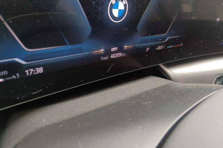 Used BMW X2 2024 sDrive25i M Sport Package Odometer Close Up