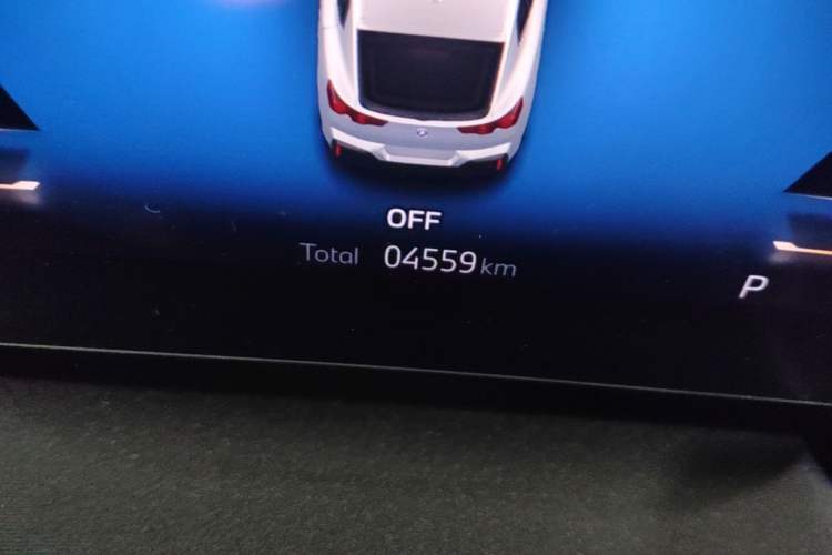 Used BMW X2 2024 sDrive25i M Sport Package Odometer Close Up