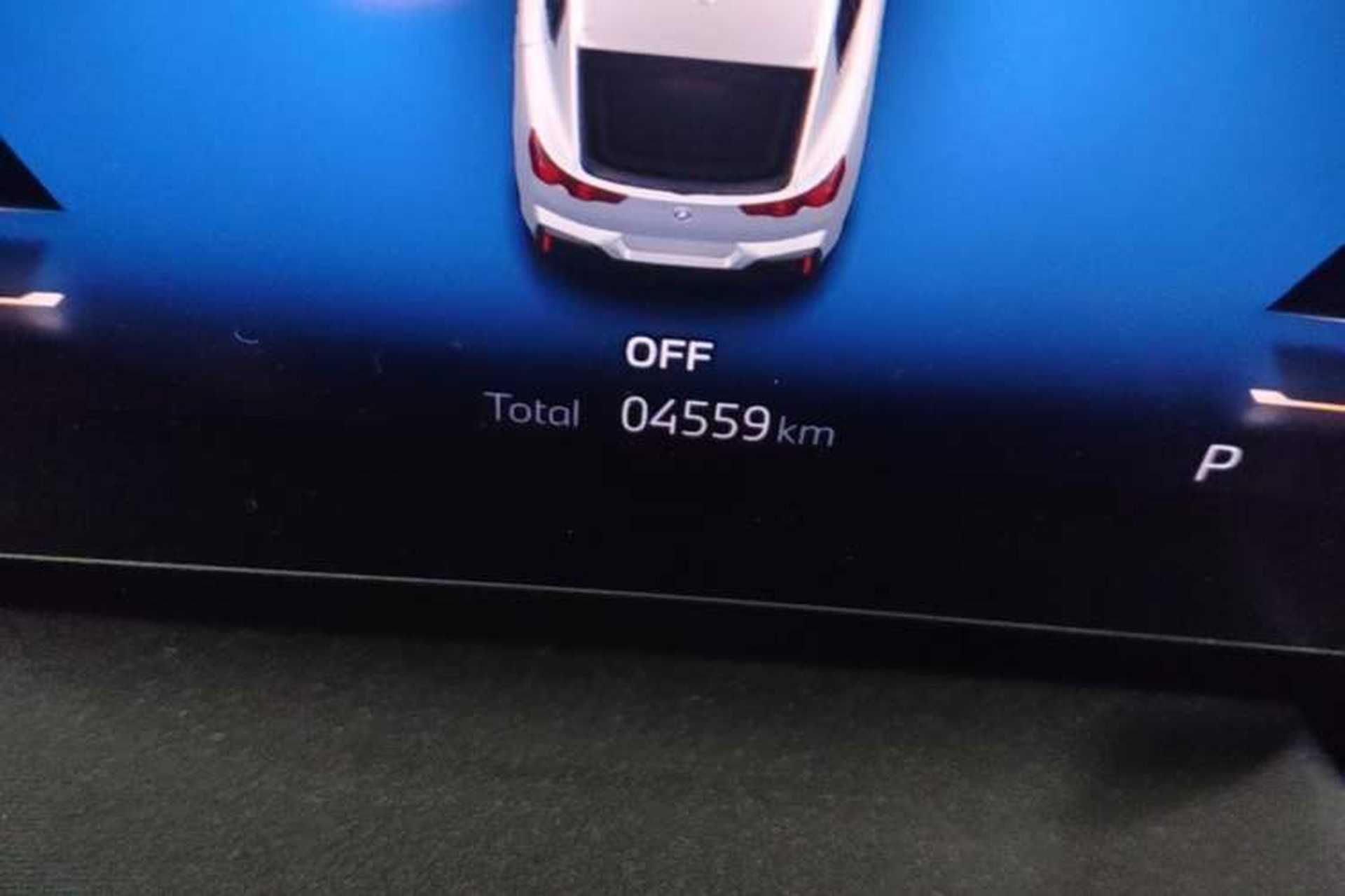 Used BMW X2 2024 sDrive25i M Sport Package Odometer Close Up