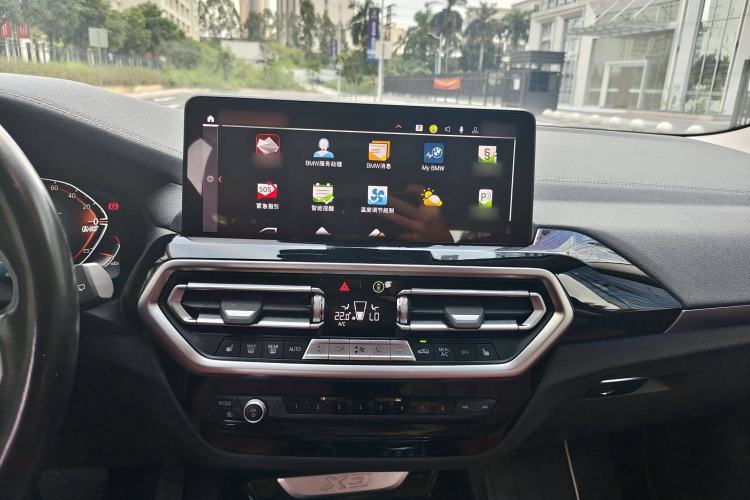 Used BMW X3 2022 Restyled xDrive25i M Sport Package Audio And AC Panel