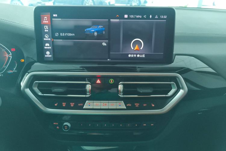 Used BMW X3 2022 Restyled xDrive25i M Sport Package Audio And AC Panel