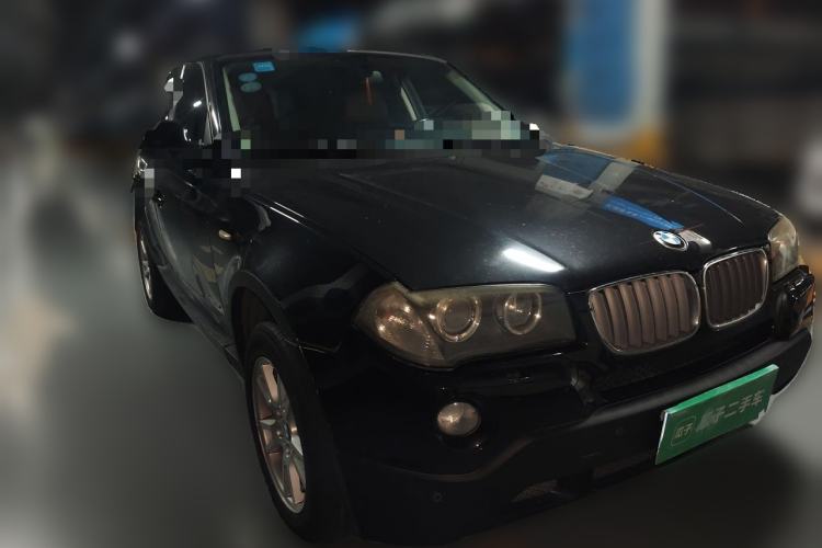 Used BMW X3 2008 xDrive25i Luxury Model Front Right 45 Deg