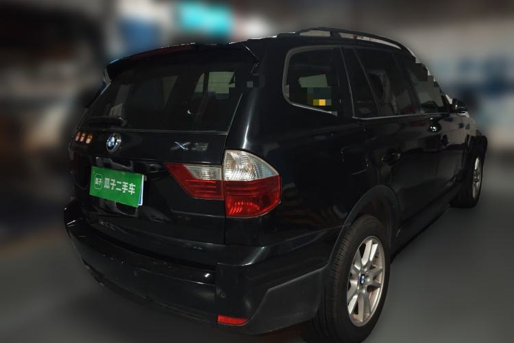 Used BMW X3 2008 xDrive25i Luxury Model Rear Right 45 Deg