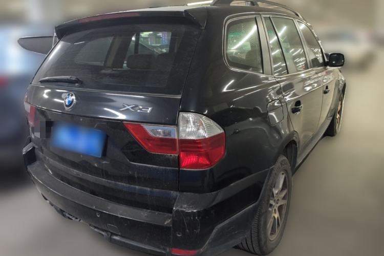 Used BMW X3 2008 xDrive25i Leading Model Rear Right 45 Deg