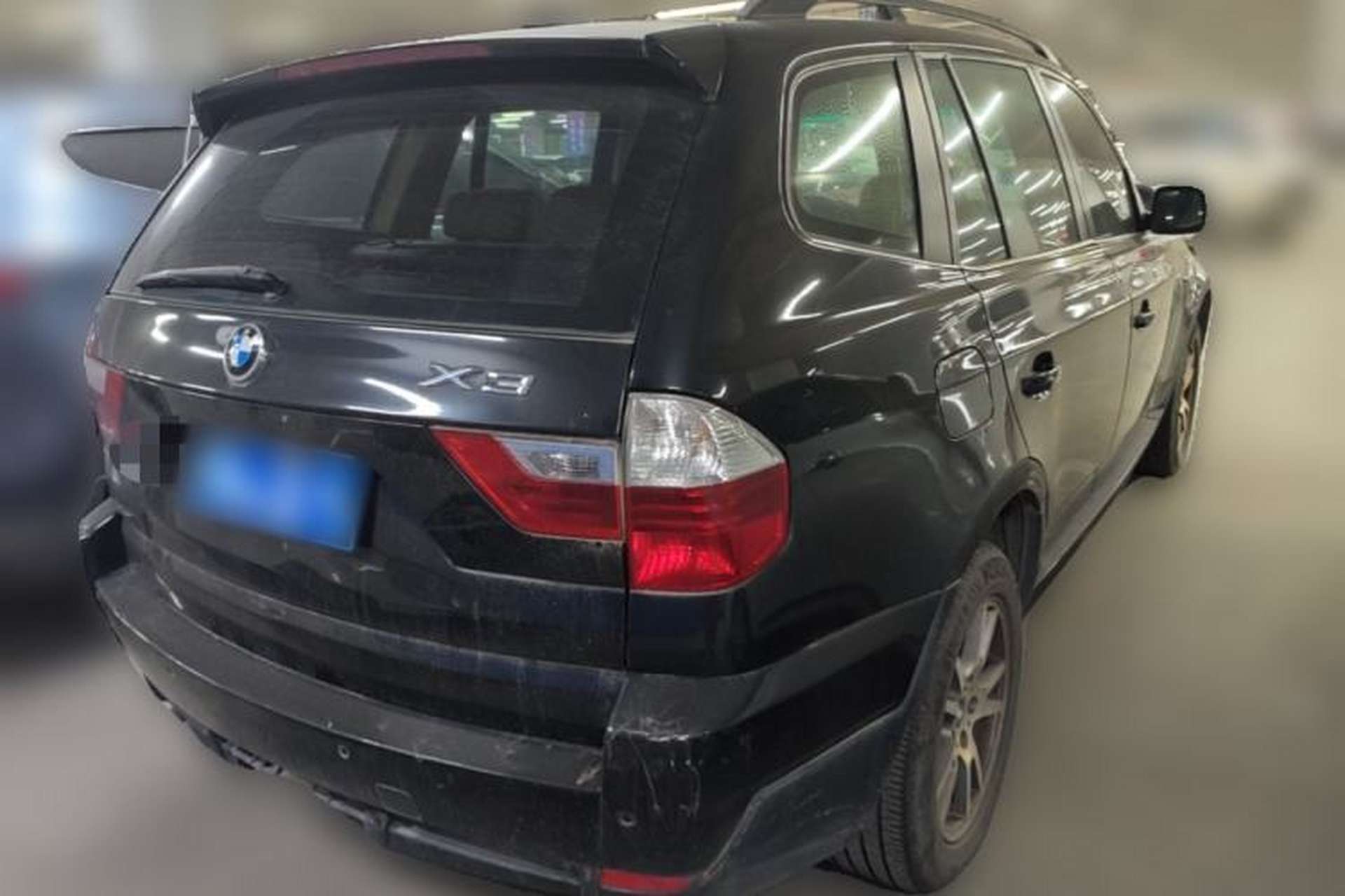 Used BMW X3 2008 xDrive25i Leading Model Rear Right 45 Deg