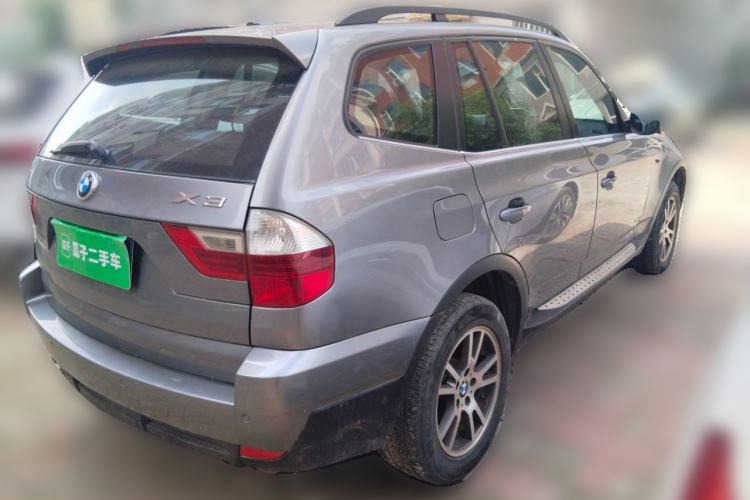 Used BMW X3 2008 xDrive25i Leading Model Rear Right 45 Deg
