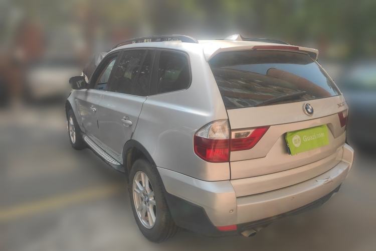 Used BMW X3 2008 xDrive25i Luxury Model Rear Left 45 Deg