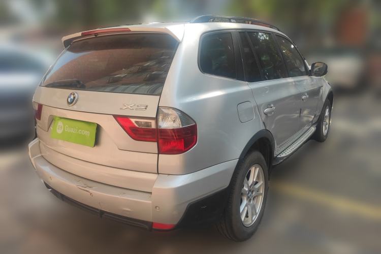 Used BMW X3 2008 xDrive25i Luxury Model Rear Right 45 Deg