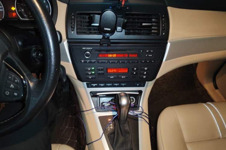 Used BMW X3 2008 xDrive25i Luxury Model Audio And AC Panel