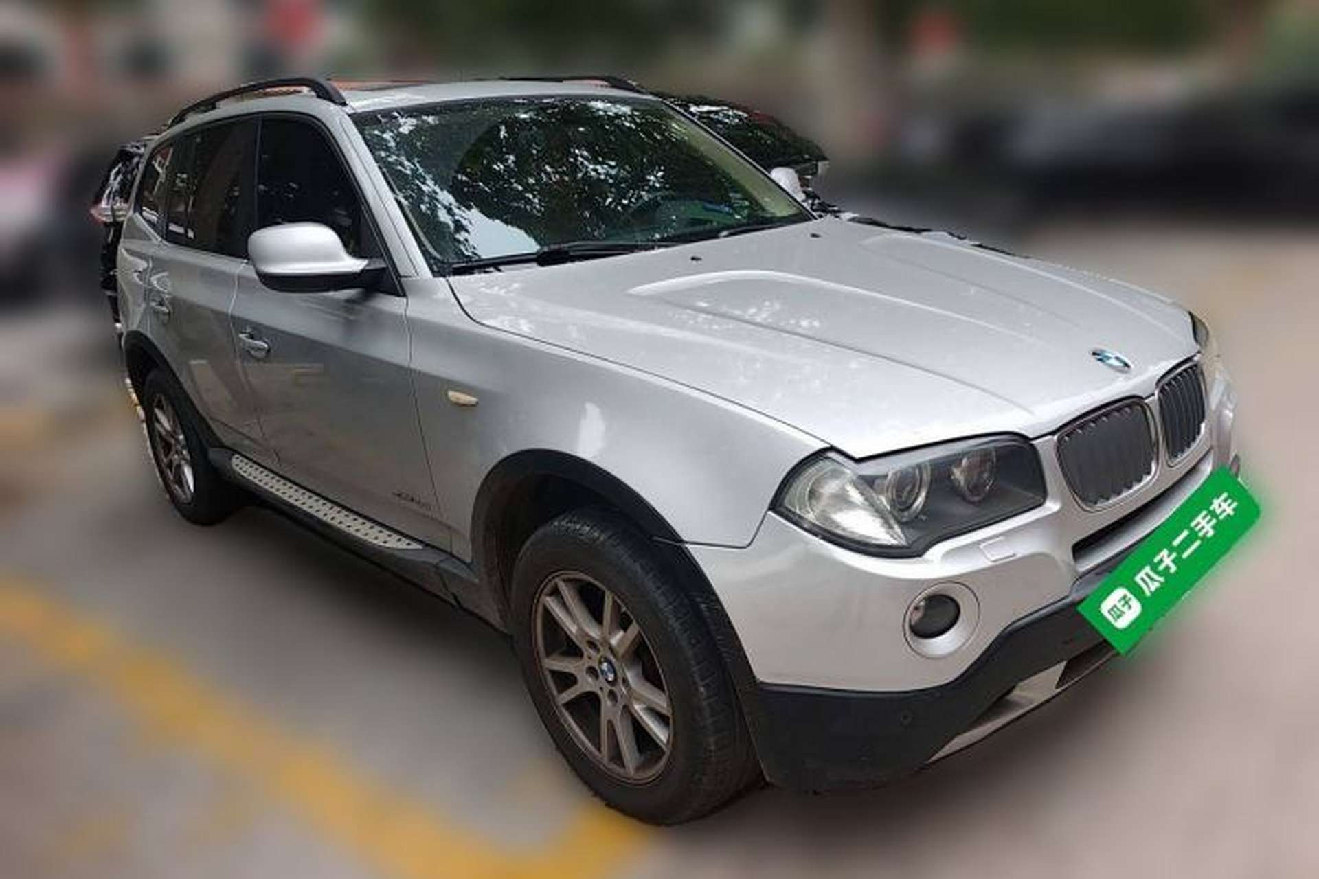 Used BMW X3 2008 xDrive25i Luxury Model Front Right 45 Deg
