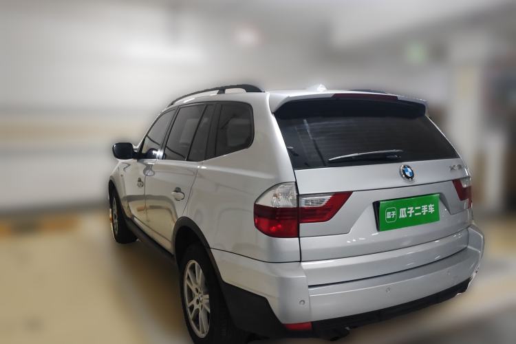 Used BMW X3 2008 xDrive25i Luxury Model Rear Left 45 Deg