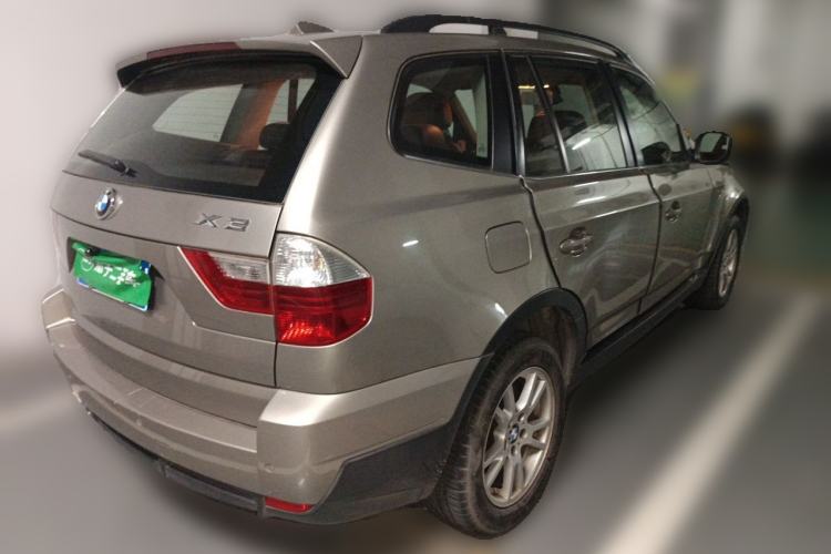 Used BMW X3 2008 xDrive25i Leading Model Rear Right 45 Deg