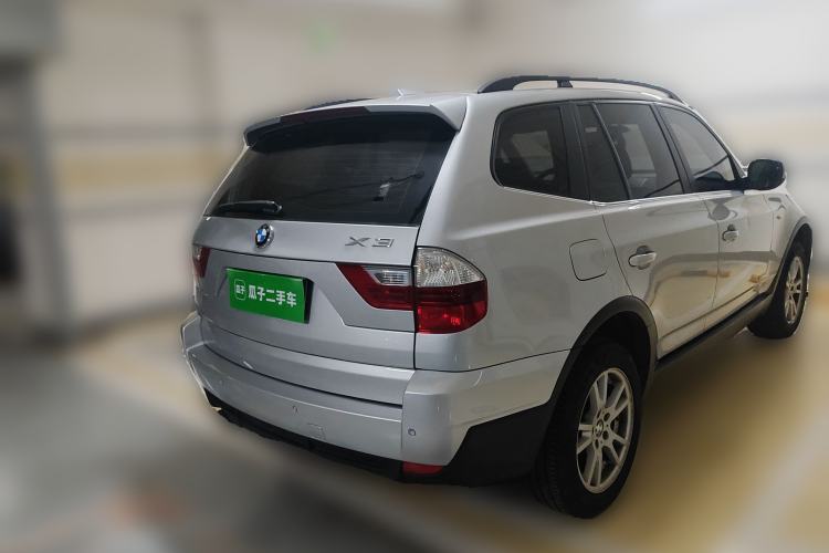 Used BMW X3 2008 xDrive25i Luxury Model Rear Right 45 Deg