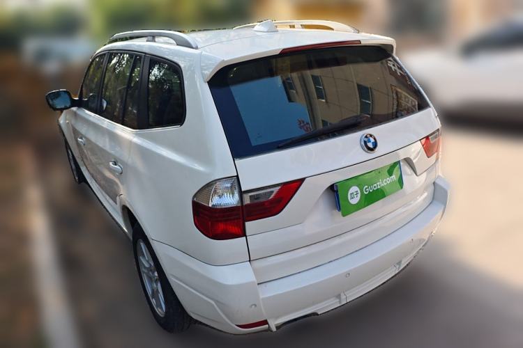 Used BMW X3 2008 xDrive25i Luxury Model Rear Left 45 Deg