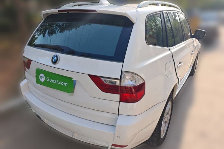 Used BMW X3 2008 xDrive25i Luxury Model Rear Right 45 Deg