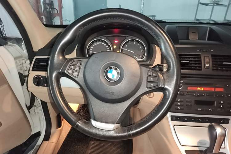 Used BMW X3 2008 xDrive25i Leading Model Steering Wheel