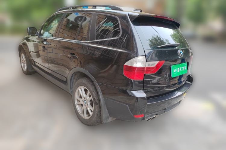 Used BMW X3 2009 xDrive25i Luxury Plus Model Rear Left 45 Deg