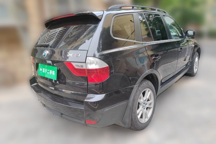 Used BMW X3 2009 xDrive25i Luxury Plus Model Rear Right 45 Deg