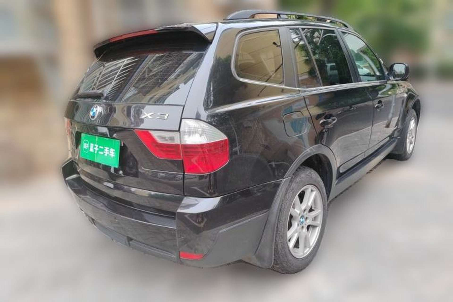 Used BMW X3 2009 xDrive25i Luxury Plus Model Rear Right 45 Deg