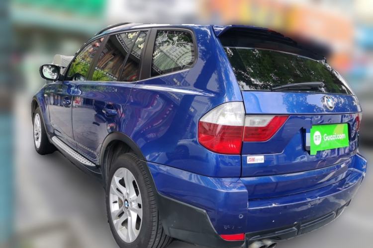 Used BMW X3 2009 xDrive25i Luxury Plus Model Rear Left 45 Deg