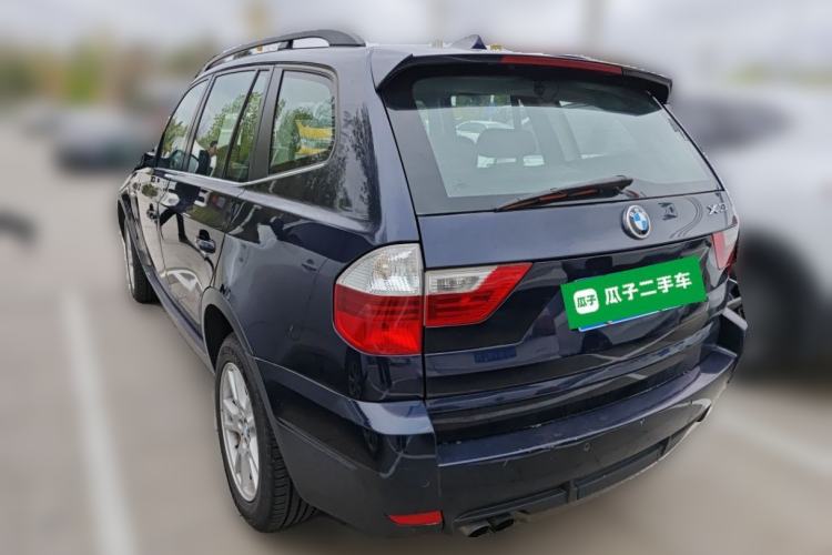 Used BMW X3 2009 xDrive25i Luxury Plus Model Rear Left 45 Deg