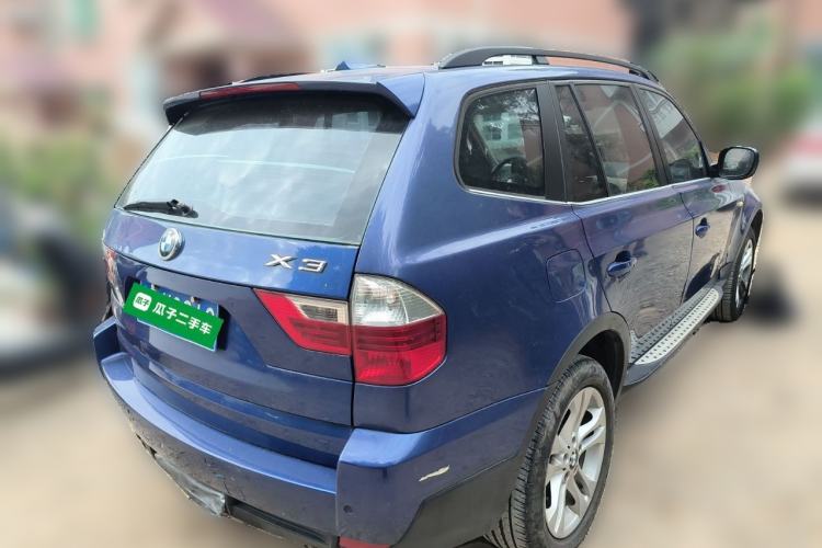 Used BMW X3 2009 xDrive25i Luxury Plus Model Rear Right 45 Deg