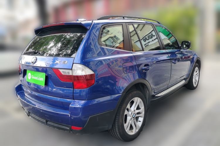 Used BMW X3 2009 xDrive25i Luxury Plus Model Rear Right 45 Deg