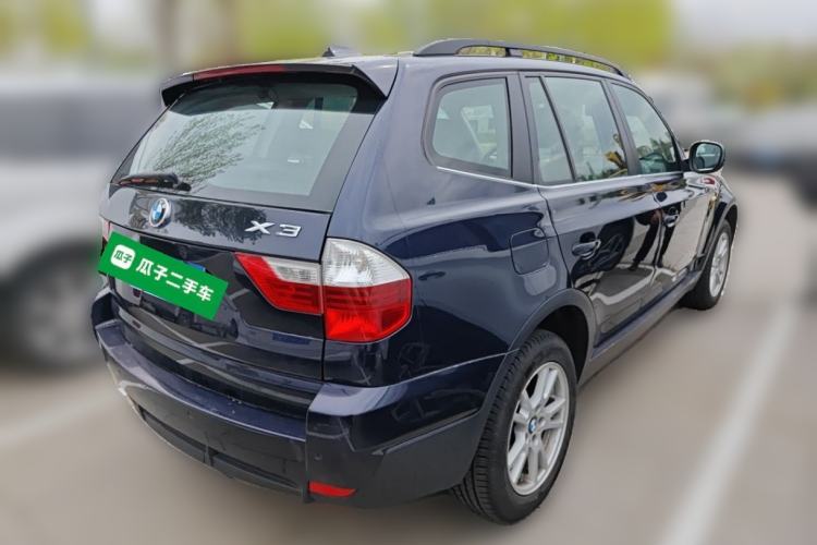Used BMW X3 2009 xDrive25i Luxury Plus Model Rear Right 45 Deg