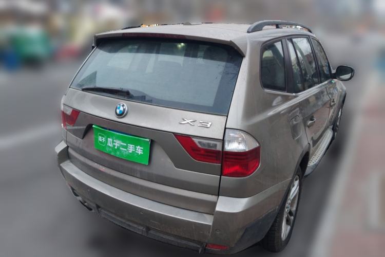Used BMW X3 2009 xDrive25i Luxury Plus Model Rear Right 45 Deg