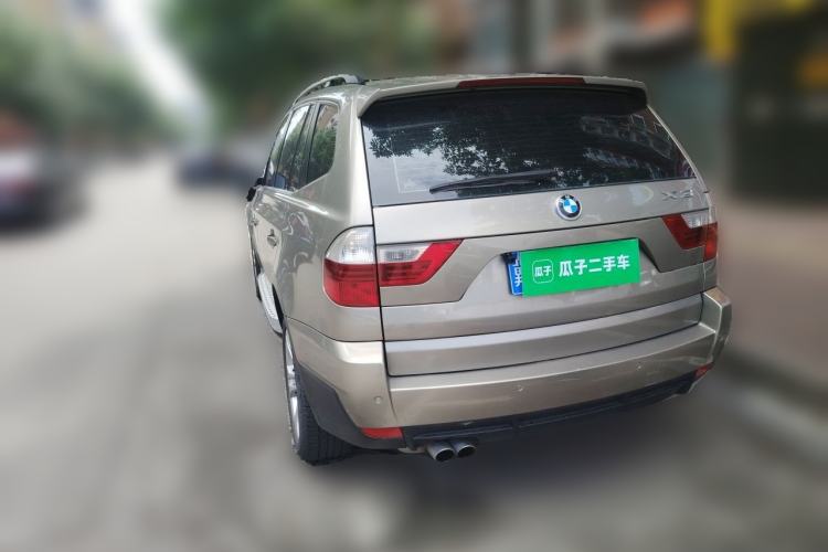 Used BMW X3 2009 xDrive25i Luxury Plus Model Rear Left 45 Deg