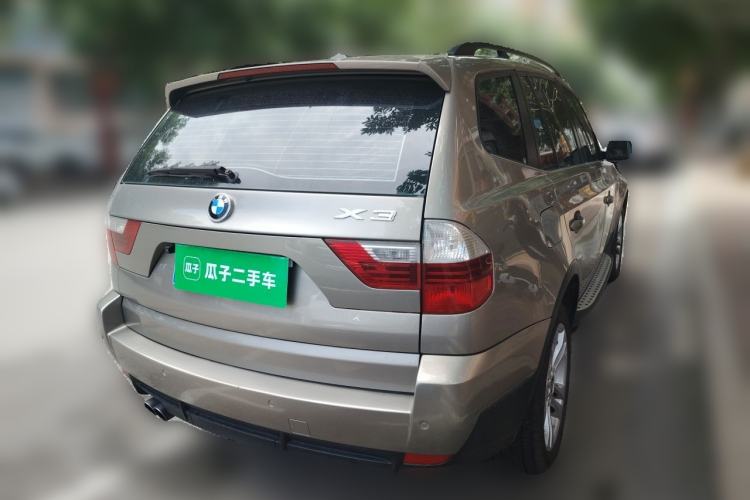 Used BMW X3 2009 xDrive25i Luxury Plus Model Rear Right 45 Deg