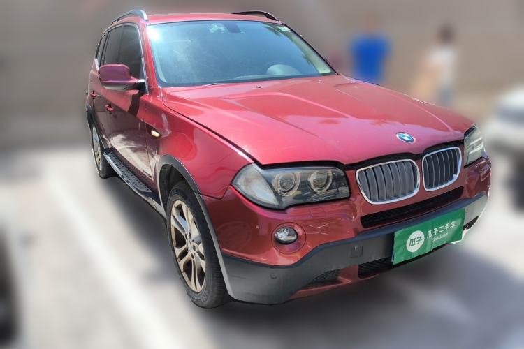 Used BMW X3 2009 xDrive25i Luxury Plus Model Front Right 45 Deg