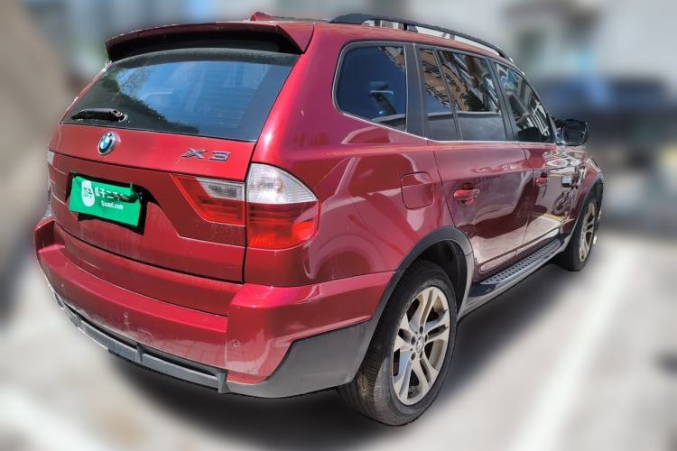 Used BMW X3 2009 xDrive25i Luxury Plus Model Rear Right 45 Deg