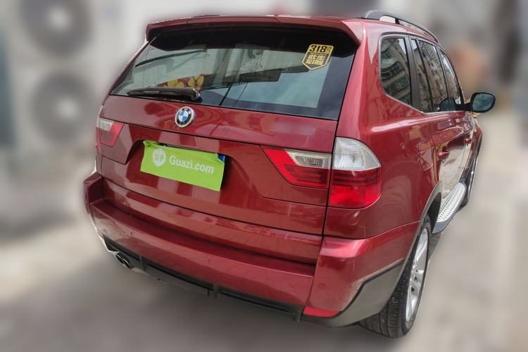 Used BMW X3 2009 xDrive25i Luxury Plus Model Rear Right 45 Deg