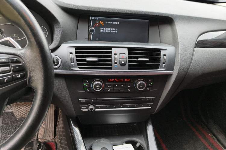 Used BMW X3 2011 xDrive35i Luxury Model Audio And AC Panel