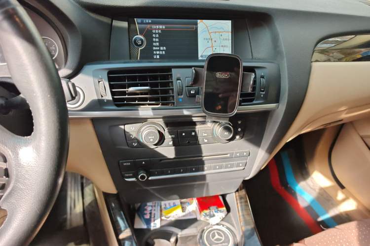 Used BMW X3 2011 xDrive28i Luxury Model Audio And AC Panel