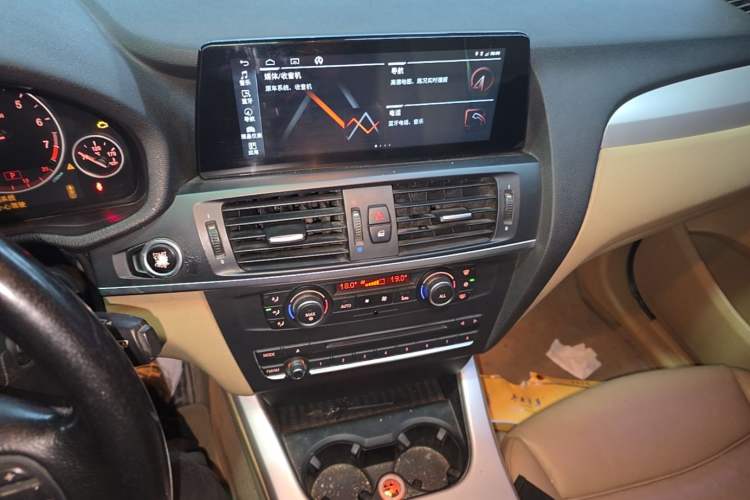 Used BMW X3 2011 xDrive28i Leading Model Audio And AC Panel