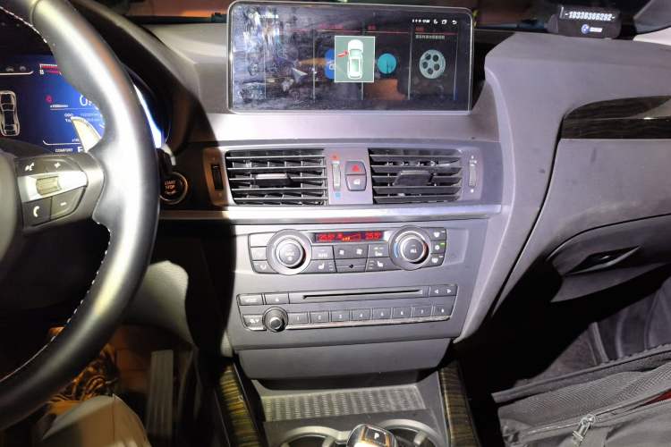Used BMW X3 2011 xDrive28i Luxury Model Audio And AC Panel