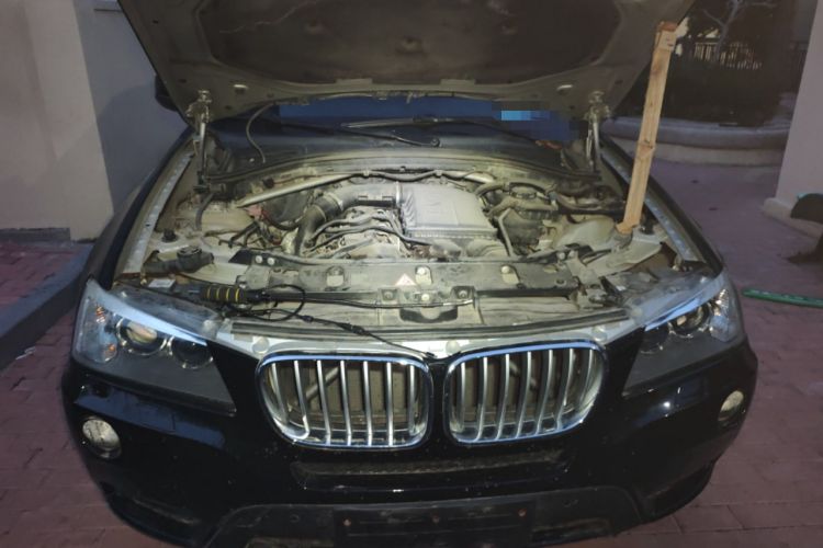 Used BMW X3 2011 xDrive35i Luxury Model Engine Bay