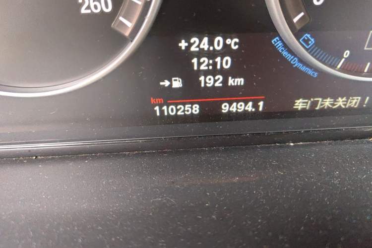 Used BMW X3 2011 xDrive28i Leading Model Odometer Close Up