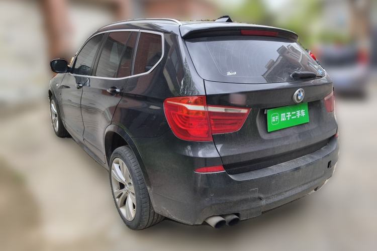 Used BMW X3 2011 xDrive35i Luxury Model Rear Left 45 Deg