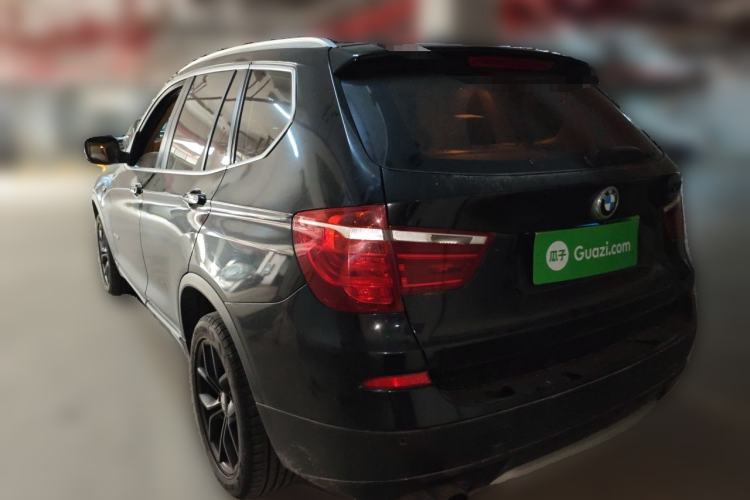 Used BMW X3 2011 xDrive28i Luxury Model Rear Left 45 Deg